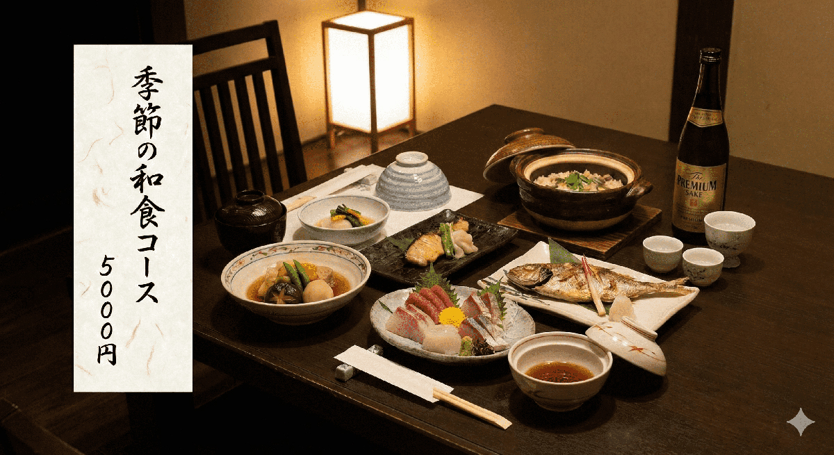 旬の味覚コース